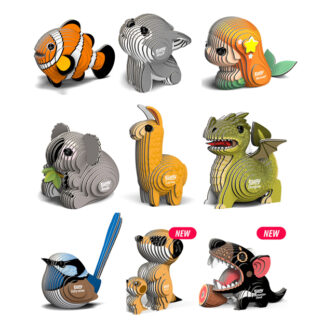 Eugy Puzzle en 3D de criaturas y animales