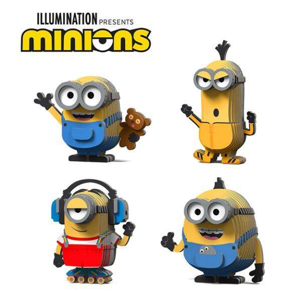 Eugy Puzzle en 3D especial Minions - Edición limitada