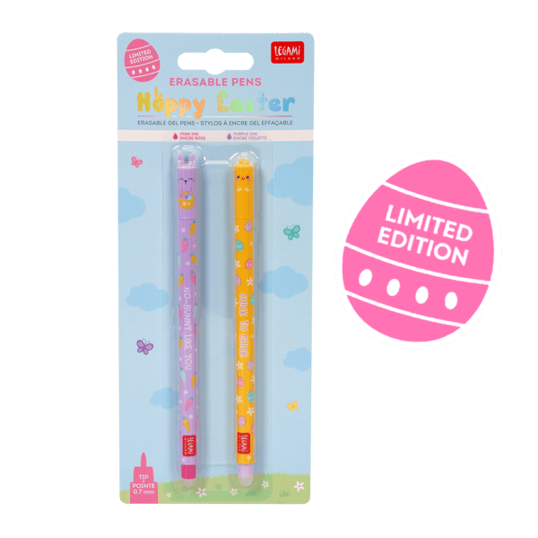 Edición Limitada - Pascua - Set de 2 Bolígrafos Borrables Legami